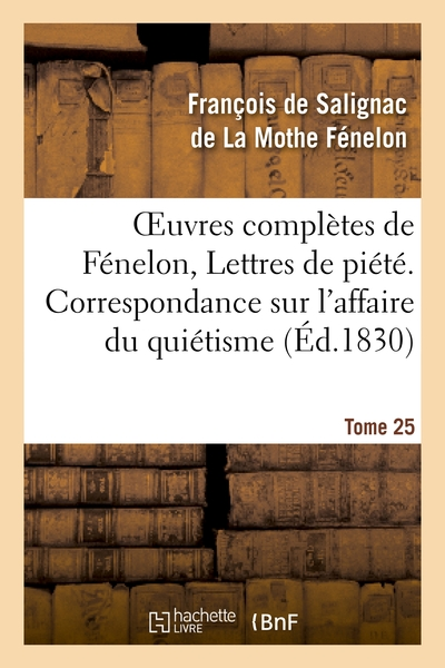 Oeuvres complètes, tome 25