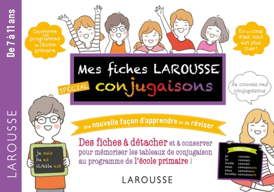 Mes fiches Larousse, spéciales Conjugaisons