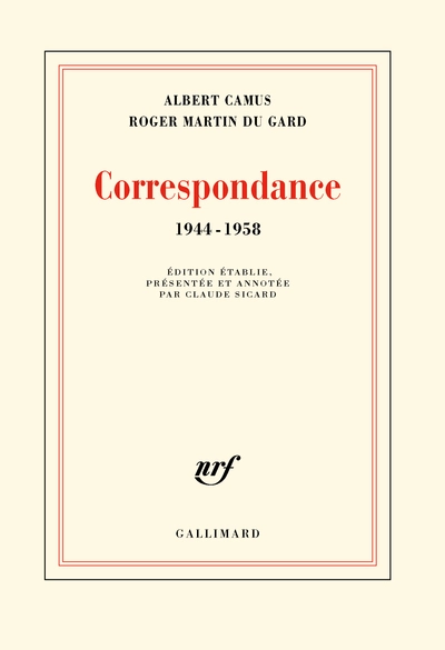 Correspondance (1932-1960) : Albert Camus / Jean Grenier