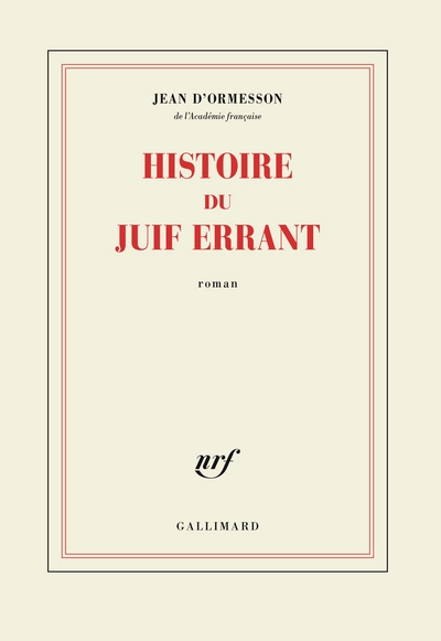Histoire du Juif errant