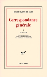Correspondance générale, tome 10 : (1951-1958)