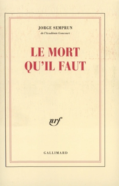 Le Mort qu'il faut