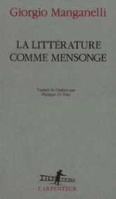 La littérature comme mensonge