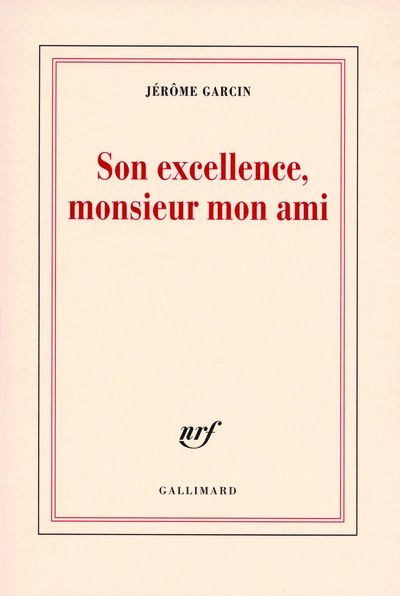 Son excellence, Monsieur mon ami