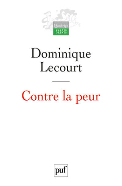 Contre la peur