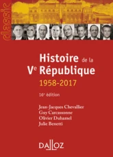 Histoire de la Ve République - 1958-2017
