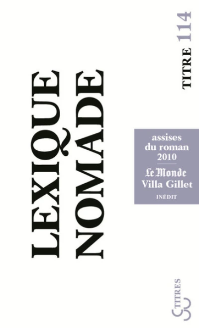 Lexique nomade 2010