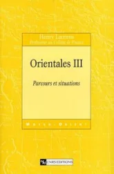 Orientales t03 - Parcours et situations