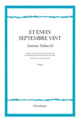 Et enfin septembre arriva