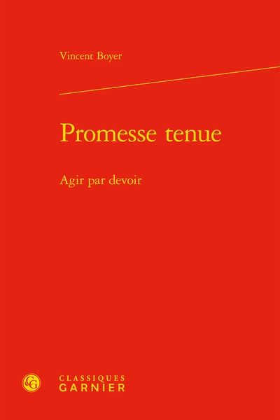 Promesse tenue