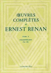 Oeuvres complètes de Ernest Renan - tome X