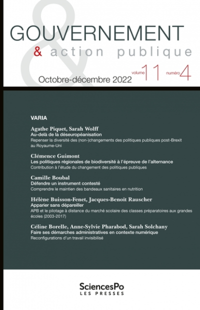 Gouvernement et action publique T11-4