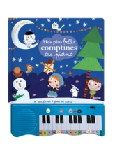 Mon livre piano - mes plus belles comptines