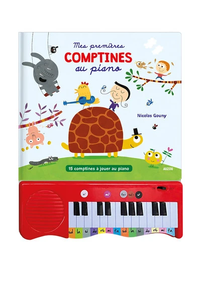 MON LIVRE PIANO - MES PREMIÈRES COMPTINES AU PIANO