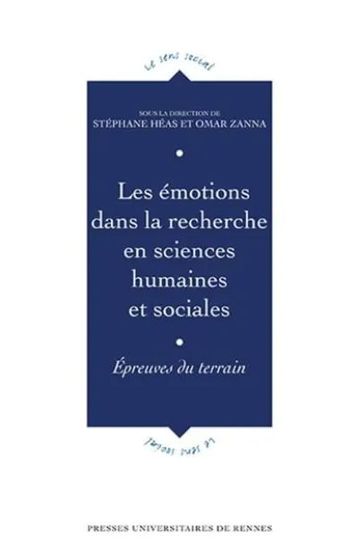Les émotions dans la recherche en sciences humaines et sociales