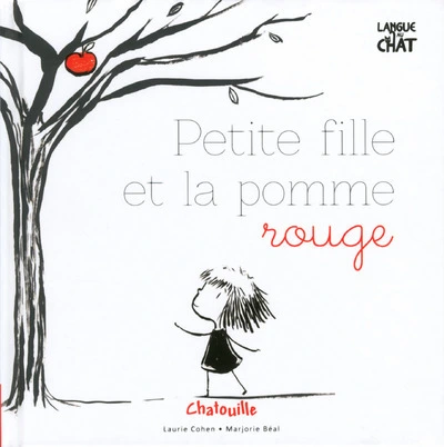 Chatouille - Petite fille et la pomme rouge