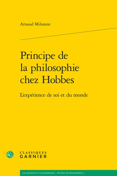 Principe de la philosophie chez Hobbes