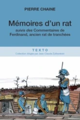 Mémoires d'un rat - Commentaires de Ferdinand, ancien rat de tranchées