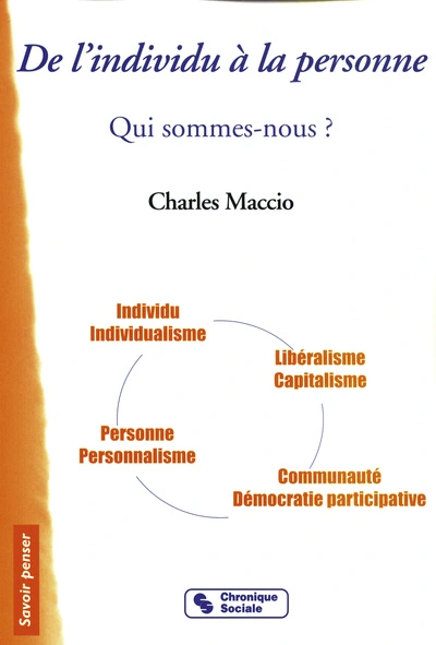 de l'individu a la personne