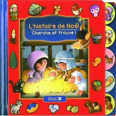 L'histoire de Noël - cherche et trouve