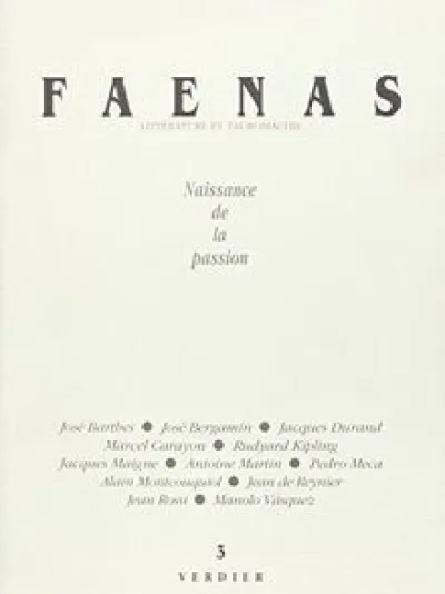 Faenas 3