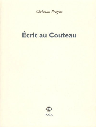 Écrit au Couteau