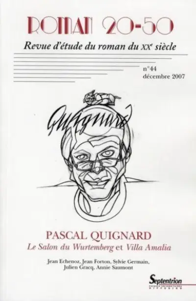 Roman 20-50, n° 44/décembre 2007