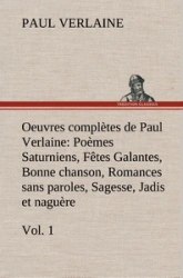 Oeuvres complètes, tome 1