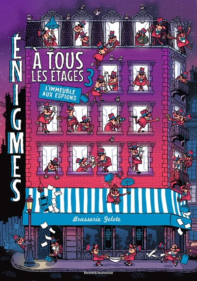 Énigmes à tous les étages Tome 3 L'immeuble aux espions