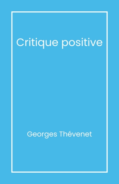 Critique positive