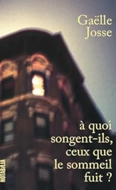 A quoi songent-ils, ceux que le sommeil fuit ?